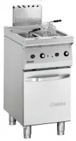 Friteuse professionnelle profondeur 700 gaz 700, L400, 2x7L - Bartscher - 2859251