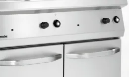 Photo 5 - Friteuse professionnelle profondeur 700 gaz 700, l800, 2x15l, gaz, sur pied, 2 cuves de 15 l, 30 kw - bartscher - 2859271 - Bartscher - 2859271