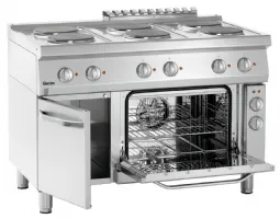 Fourneau profondeur 700 électrique 700, B1200, 6PL, EBO - Bartscher - 286247 Fourneau profondeur 700 électrique 700, B1200, 6PL, EBO - Bartscher - 286247