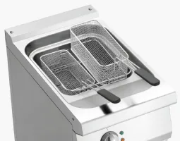 Photo 3 - Friteuse professionnelle profondeur 700, l400, 15l, sur pied, triphasé, 1 cuve, 15 litres, 15 kw - bartscher - 286917 - Bartscher - 286917