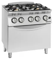 Fourneau gaz sur four 4 zones de cuisson 40 kw - bartscher - 2992171 - Bartscher - 2992171 Fourneau gaz sur four 4 zones de cuisson 40 kw - bartscher - 2992171 - Bartscher - 2992171