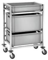 Chariot de Débarrassage à bacs AK300 720x500x965 mm - Bartscher - 300064 Chariot de Débarrassage à bacs AK300 720x500x965 mm - Bartscher - 300064