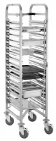 Chariot professionnel en inox pour récipients GN - Bartscher - 300194 Chariot professionnel en inox pour récipients GN - Bartscher - 300194