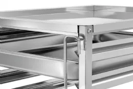 Photo 4 - Chariot de cuisine professionnel en inox gn - bartscher - 300196 - Bartscher - 300196