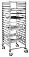 Chariot de cuisine professionnel en inox GN - Bartscher - 300196 Chariot de cuisine professionnel en inox GN - Bartscher - 300196