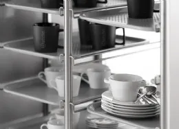 Photo 2 - Chariot professionnel à plateaux en inox - bartscher - 300199 - Bartscher - 300199