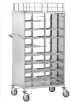 Chariot professionnel à plateaux en inox - Bartscher - 300199 Chariot professionnel à plateaux en inox - Bartscher - 300199