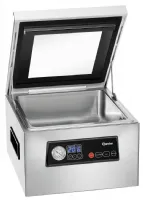 Photo 3 - Machine sous vide k 300/60l avec couvercle en verre et manomètre - 375x440x271 mm - bartscher - 300747 - Bartscher - 300747