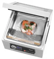Photo 4 - Machine sous vide k 300/60l avec couvercle en verre et manomètre - 375x440x271 mm - bartscher - 300747 - Bartscher - 300747