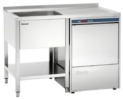 Plonge Inox laverie 700, L1200 bass. GA - Bartscher - 306340 Plonge Inox laverie 700, L1200 bass. GA - Bartscher - 306340