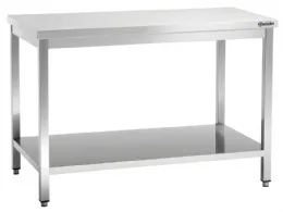 Table de Travail Inox 700, L1500, sans dosseret, sans étagère, 1500x700x850 mm - Bartscher - 307157 Table de Travail Inox 700, L1500, sans dosseret, sans étagère, 1500x700x850 mm - Bartscher - 307157