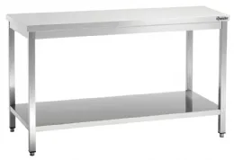Table de Travail Inox 700, L1600, sans dosseret, dimensions 1600x700x850 mm - Bartscher - 307167 Table de Travail Inox 700, L1600, sans dosseret, dimensions 1600x700x850 mm - Bartscher - 307167