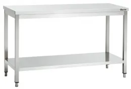 Table de Travail Inox 700, L2000, sans dosseret, 2000x700x850 mm - Bartscher - 307207