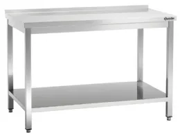 Table de Travail Inox 600, L1400, AD, 1400x600x850 mm - Bartscher - 308146