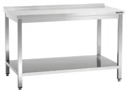 Table de Travail Inox 600, L1500, AD, 1500x600x850 mm - Bartscher - 308156 Table de Travail Inox 600, L1500, AD, 1500x600x850 mm - Bartscher - 308156