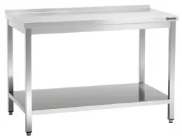 Table de Travail Inox 700, L1500, AD, 1500x700x850 mm - Bartscher - 308157 Table de Travail Inox 700, L1500, AD, 1500x700x850 mm - Bartscher - 308157