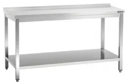 Table de Travail Inox 600, L1600, AD, 1600x600x850 mm - Bartscher - 308166 Table de Travail Inox 600, L1600, AD, 1600x600x850 mm - Bartscher - 308166
