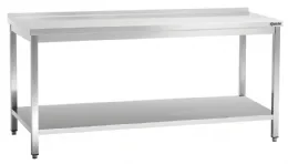 Table de Travail Inox 700, L2000, AD, 2000x700x850 mm - Bartscher - 308207 Table de Travail Inox 700, L2000, AD, 2000x700x850 mm - Bartscher - 308207