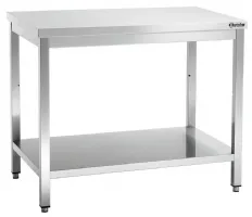 Table de Travail Inox 700, L1000, dimensions 1000x700x850 mm - Bartscher - 311107 Table de Travail Inox 700, L1000, dimensions 1000x700x850 mm - Bartscher - 311107