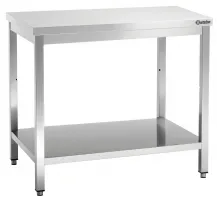 Table de Travail Inox 700, L1200, dimensions 1200x700x850 mm - Bartscher - 311127 Table de Travail Inox 700, L1200, dimensions 1200x700x850 mm - Bartscher - 311127