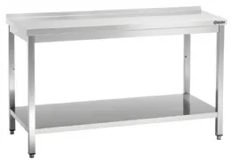 Table de Travail Inox 700, L1600, AD, 1600x700x850 mm - Bartscher - 312167 - BARTSCHER - 312167