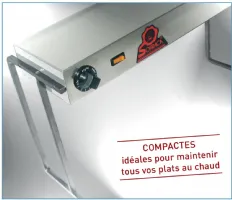 Photo 3 - Rampe chauffante infrarouge 800 w 926x160x70 mm - sofraca - 33072sr - Sofraca - 33072SR
