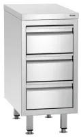 Caisson à tiroirs 700S3 3 tiroirs GN 1/1 400x700x850 mm - Bartscher - 337307 Caisson à tiroirs 700S3 3 tiroirs GN 1/1 400x700x850 mm - Bartscher - 337307