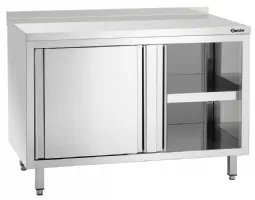 Meuble Bas de Rangement Inox neutre, L1200, AD, PC, EI - Bartscher - 338127 Meuble Bas de Rangement Inox neutre, L1200, AD, PC, EI - Bartscher - 338127