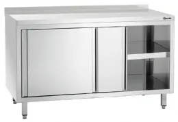 Meuble Bas de Rangement Inox neutres, L1400, AD, PC, EI - Bartscher - 338147 Meuble Bas de Rangement Inox neutres, L1400, AD, PC, EI - Bartscher - 338147