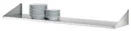 Étagère murale Inox assiette 1400x200, AI - Bartscher - 362140 Étagère murale Inox assiette 1400x200, AI - Bartscher - 362140