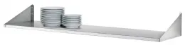 Étagère murale Inox assiette 1200x300, AI - Bartscher - 363120 Étagère murale Inox assiette 1200x300, AI - Bartscher - 363120