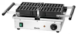 Photo 5 - Gaufrier deluxe ii double pour gaufres de bruxelles avec rotation 180° - bartscher - 370165 - Bartscher - 370165
