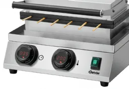 Photo 3 - Gaufrier mdi lolly 600 monophasé double pour gaufres en épis - bartscher - 370275 - Bartscher - 370275
