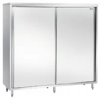 Armoire de rangements inox haute 600, l1600, 2pc, ai - bartscher - 398160 - Bartscher - 398160