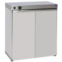Chauffe assiette avec 2 portes battantes pour 120 assiettes de ø 350 mm, positif - virtus - 5001x - Virtus group - 5001X Chauffe assiette avec 2 portes battantes pour 120 assiettes de ø 350 mm, positif - virtus - 5001x - Virtus group - 5001X