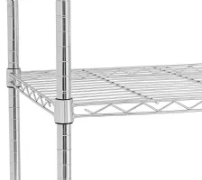 Photo 4 - Étagère sur pieds chromée 4 tablettes 360x760x1545 mm - bartscher - 601251 - Bartscher - 601251