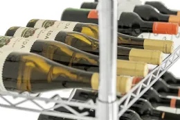 Photo 3 - Étagère à vin professionnelle 5 tablettes chromées 910x355x1405 mm - bartscher - 601261 - Bartscher - 601261
