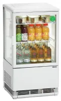 Vitrine comptoir réfrigérée 58L blanche 435 mm - Bartscher - 700258G