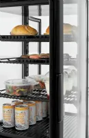 Photo 3 - Vitrine comptoir réfrigérée 64l2t noire 64 l 425 mm - bartscher - 700358gv1 - Bartscher - 700358GV1