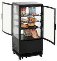 Vitrine comptoir réfrigérée 75L2T noire - Bartscher - 700387 Vitrine comptoir réfrigérée 75L2T noire - Bartscher - 700387