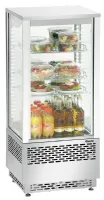 Photo 2 - Vitrine comptoir présentation réfrigérée mini 78l, inox a2ch - bartscher - 700478g - Bartscher - 700478G