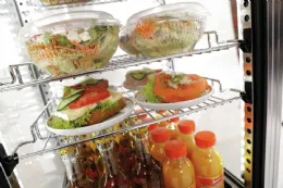 Photo 3 - Vitrine comptoir présentation réfrigérée mini 78l, inox a2ch - bartscher - 700478g - Bartscher - 700478G
