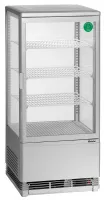 Photo 4 - Vitrine comptoir réfrigérée 78l, argent - bartscher - 700778g - Bartscher - 700778G