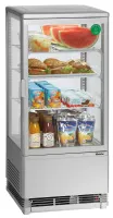 Vitrine comptoir réfrigérée 78L, argent - Bartscher - 700778G - BARTSCHER - 700778G Vitrine comptoir réfrigérée 78L, argent - Bartscher - 700778G - BARTSCHER - 700778G