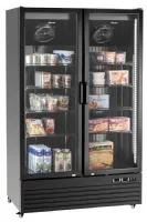 Armoire frigorifique professionnelle noire 820 l - bartscher - 700901v1 - Bartscher - 700901V1