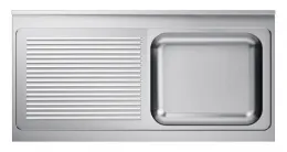 Plonge inox 1 bac 1400x700x40 mm - combisteel - 7013.1145 - Combisteel - 7013.1145 Plonge inox 1 bac 1400x700x40 mm - combisteel - 7013.1145 - Combisteel - 7013.1145