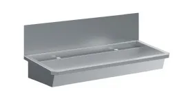 Lave-Mains inox 1200 mm avec 2 trous prépercés - Combisteel - 7013.4605 Lave-Mains inox 1200 mm avec 2 trous prépercés - Combisteel - 7013.4605
