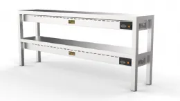 Rampe chauffante 10 éléments 1800x300x650 mm - Combisteel - 7020.0750 Rampe chauffante 10 éléments 1800x300x650 mm - Combisteel - 7020.0750