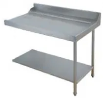 Table d'entrée et sortie pour machines à paniers 600 x 500 mm configuration en angle - Furnotel - 70207 Table d'entrée et sortie pour machines à paniers 600 x 500 mm configuration en angle - Furnotel - 70207