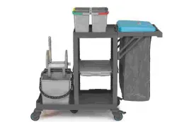 Photo 2 - Chariot de nettoyage professionnel - combisteel - 7048.0020 - Combisteel - 7048.0020